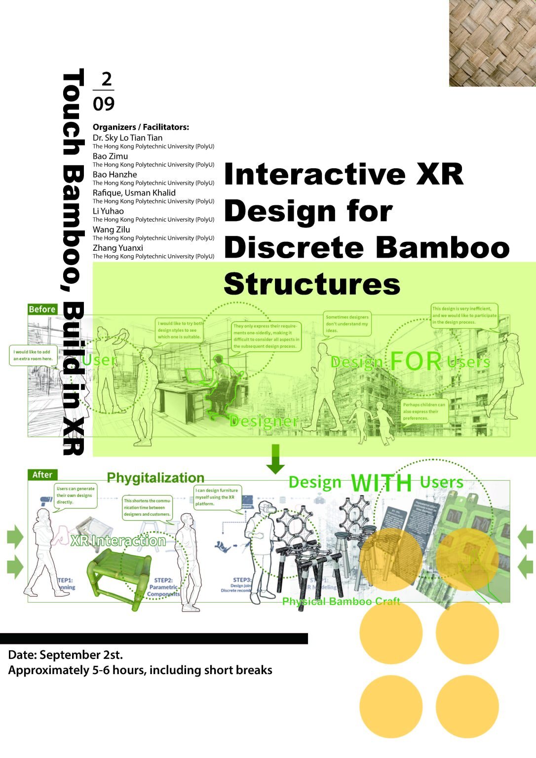 Interactive XR Design for Discrete Bamboo Structures